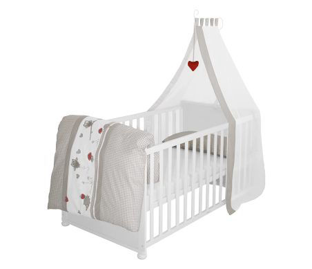 roba Baby- und Kinder-Komplettbettset, 'Adam & Eule' 70x140 cm